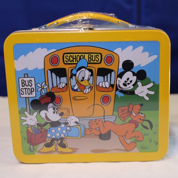 Hallmark Disney Mickey Mouse and Friends School Days Lunch/Tin Box - Picture 1 of 5